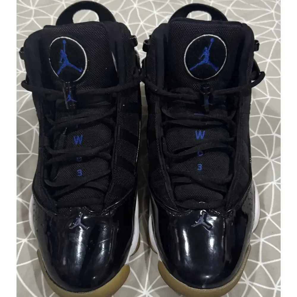 Nike Air Jordan 6 Rings Space Jam Black Blue 322992-016 Men’s Size 9.5
